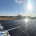 Solar Panel Systems on the roof.